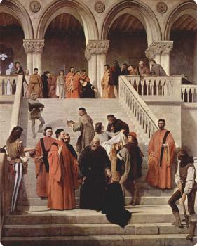 弗朗切斯科 海玆 The Death of the Doge Marin Falie 弗朗切斯科 海玆 The Death of the Doge Marin Falie